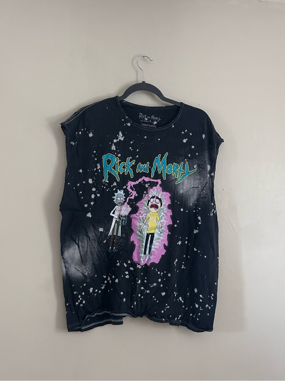 Black Graphic Kids Tee